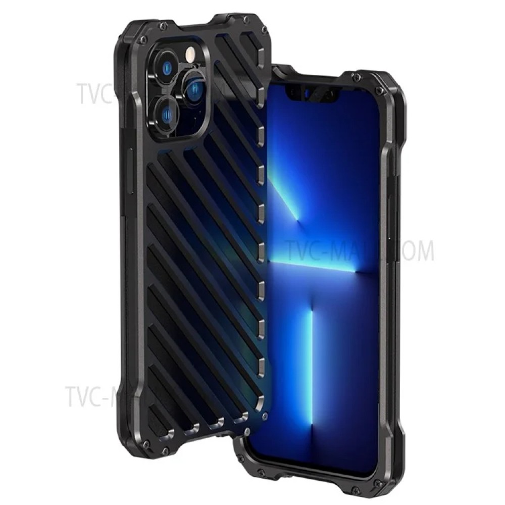 Anti-Fall Shockproof Armor Aluminum Alloy Bumper Hollow Protective Metal Case