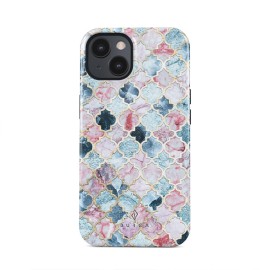 Pink Beach - Mosaic iPhone 15 Case