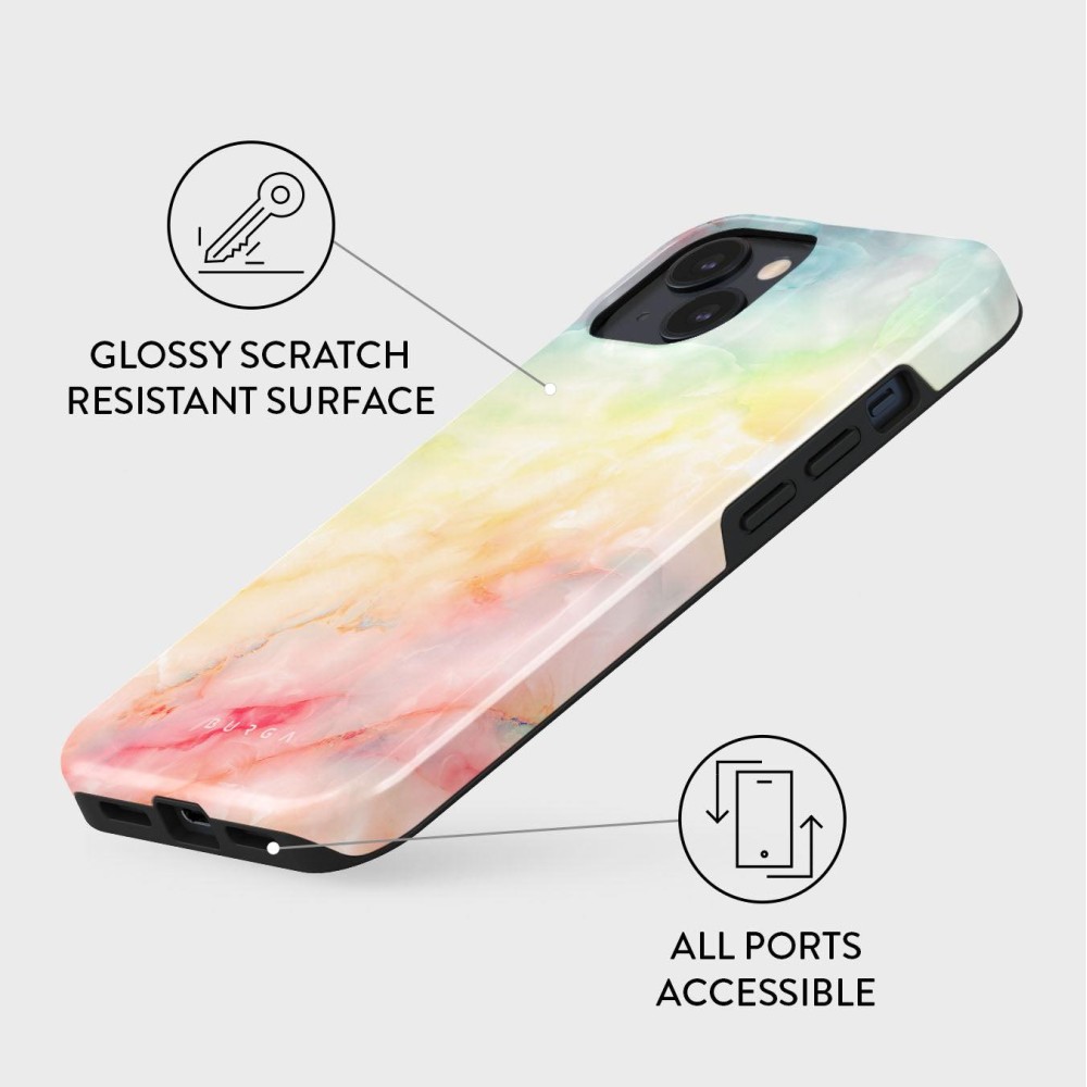 New Flame - Rainbow iPhone 15 Case