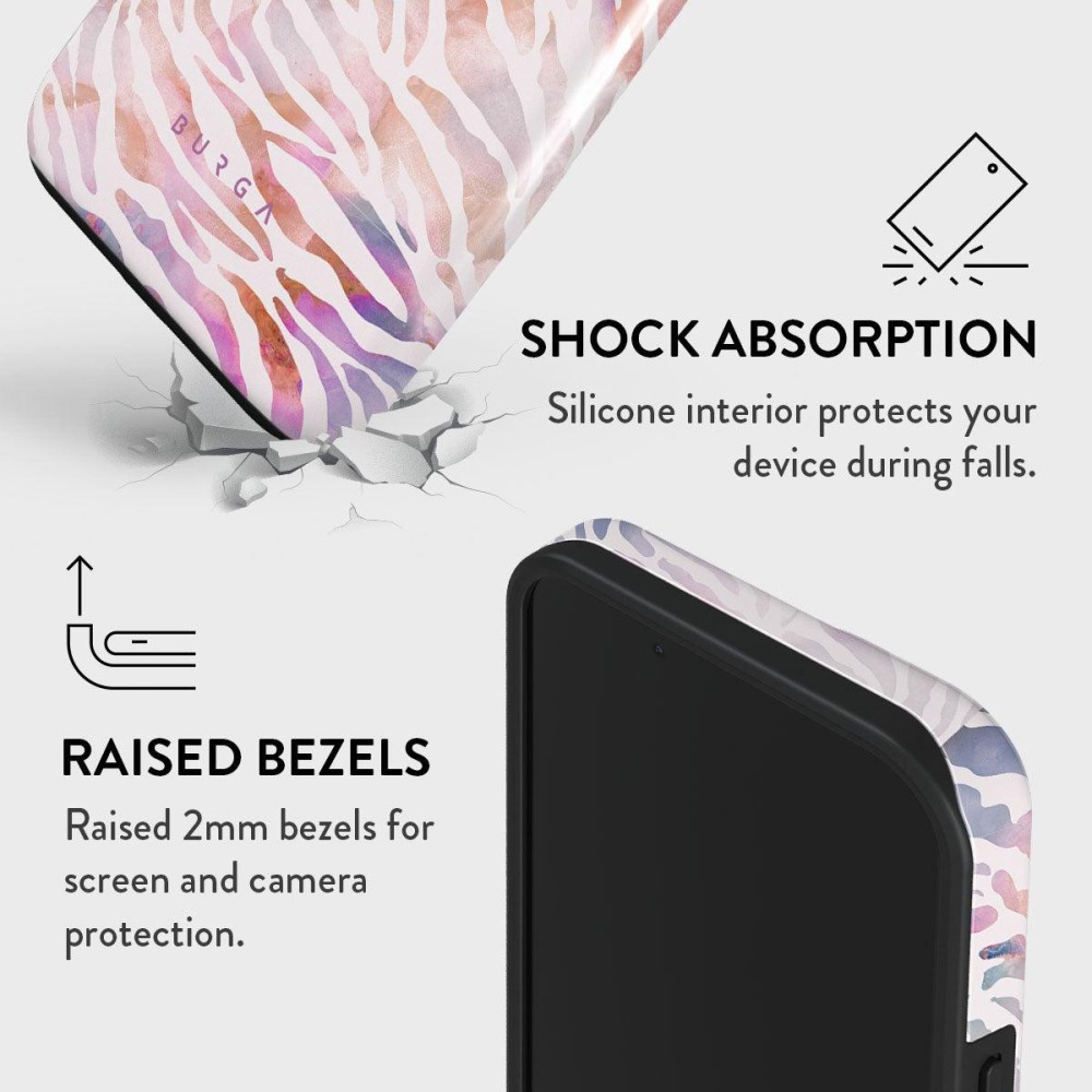 Sultry July - Zebra iPhone 15 Case
