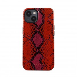 Wild Pomegranate - Red Snake iPhone 15 Case