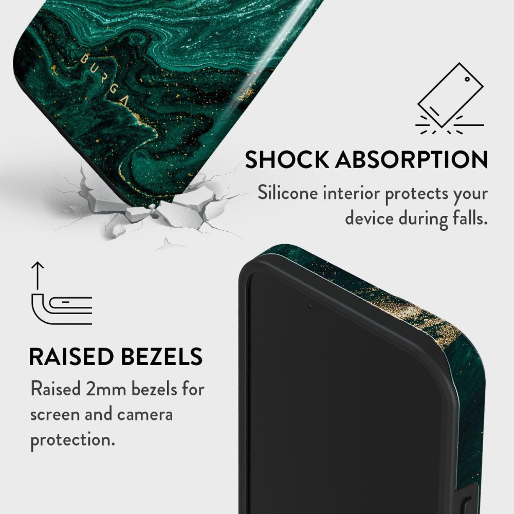 Emerald Pool - Elegant iPhone 15 Case