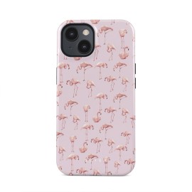 Nostalgic Pink - Flamingos iPhone 15 Case