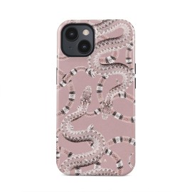 Poolside Glam - Snakes iPhone 15 Case
