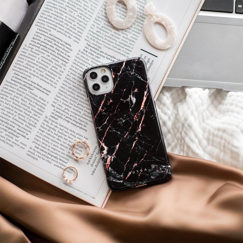 Rose Gold Marble - iPhone 15 Case