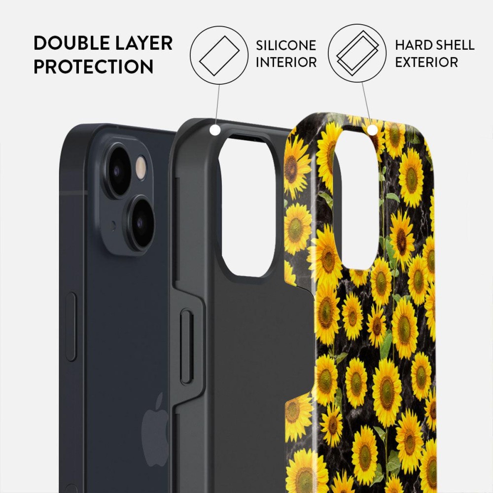 Sunflower Glimmer - iPhone 15 Case