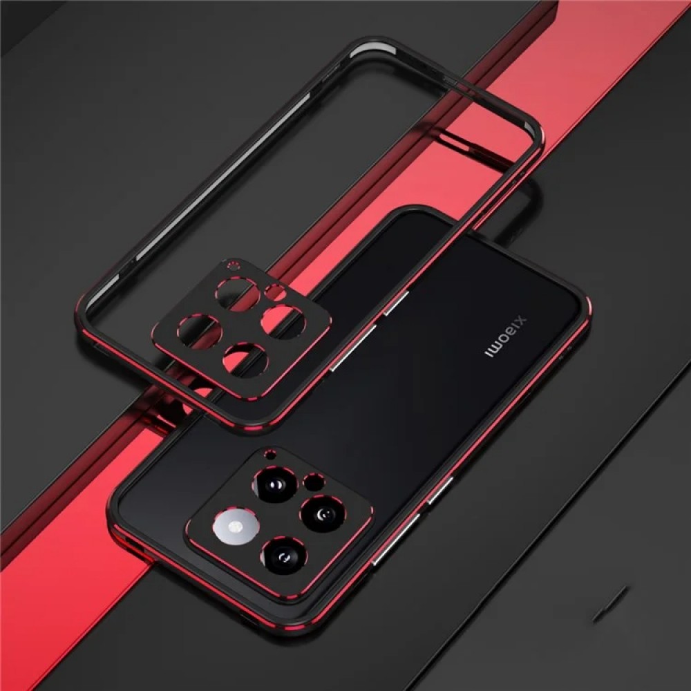 For Xiaomi 14 Case Heat Dissipation Metal Frame Phone Bumper Cover